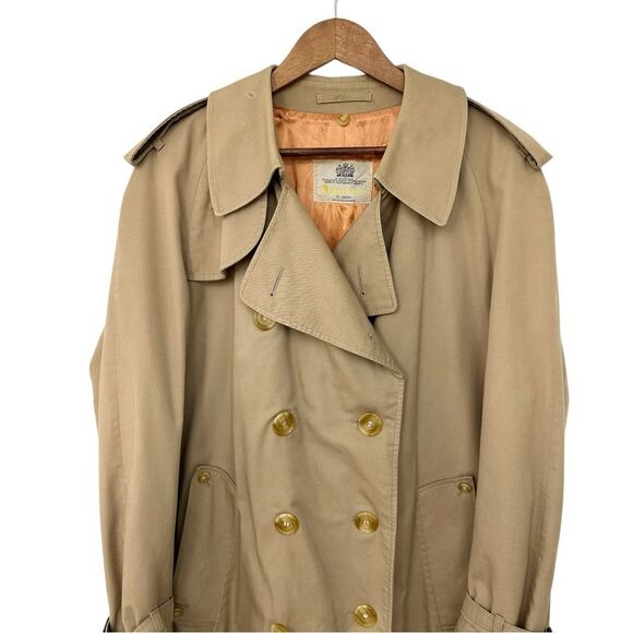 Aquascutum Aqua 5 Trench Coat Size 40 - Picture 2 of 12